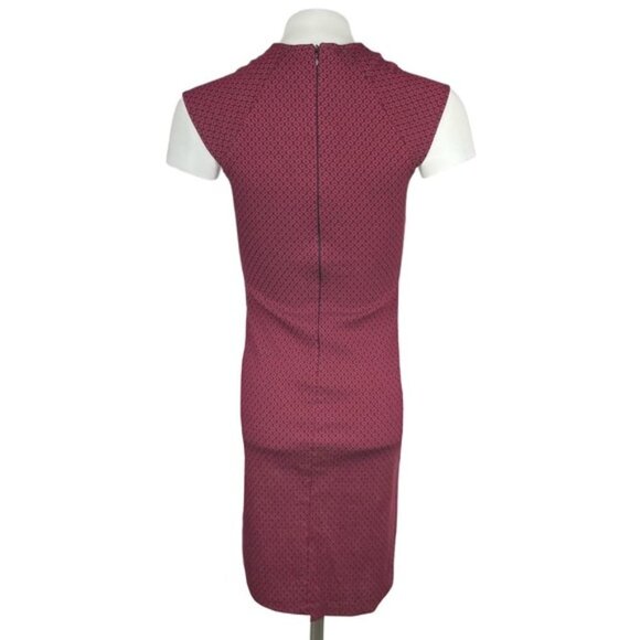 RINASCIMENTO Textured Patterned Fitted Sheath Dress Sz Medium - Picture 4 of 5